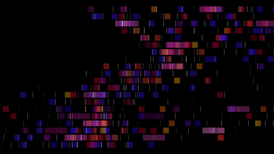 数字线和点背景视频