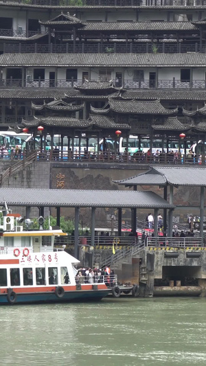 实拍三峡人家景区合集5A景点60秒视频