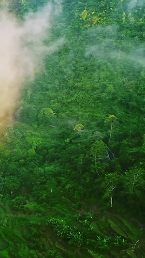 广西壮族自治州德天瀑布航拍合集第一跨国瀑布20秒视频