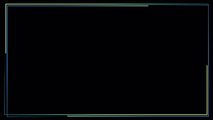 抽象无缝背景蓝色绿色光谱循环动画荧光紫外线灯4k发光10秒视频