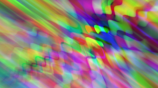 美丽的彩虹模糊的抽象背景视频