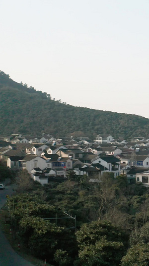 航拍苏州东山5A景区岱心湾36秒视频