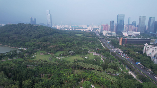 广东深圳莲花山公园视频