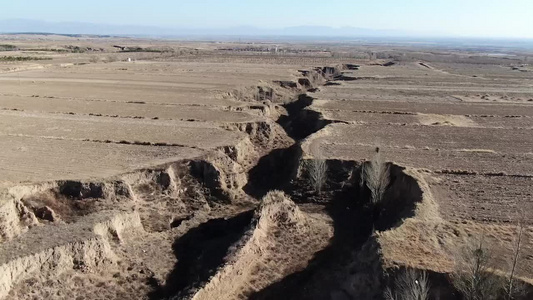 黄土高原地貌视频