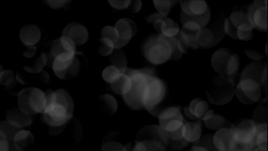 黑色背景的黑白黑色反射透明亮点4kmove视频