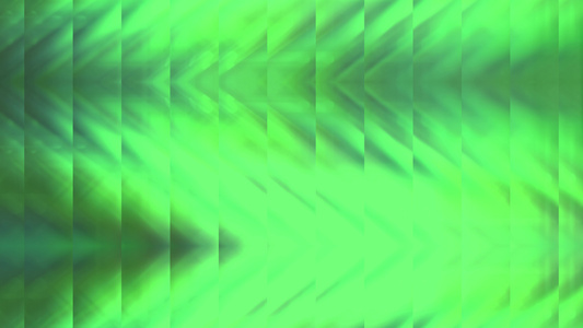 带有几何形状的抽象全息绿色背景视频