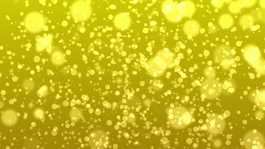 粒子斑点黄色4k视频