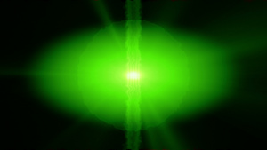 光线耀斑绿色4k14秒视频