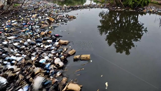 水污染垃圾视频