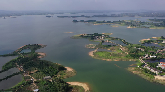 4K廉江鹤地水库视频