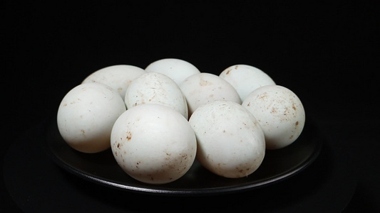 鸭蛋蛋类禽蛋食品视频