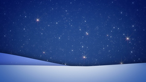 蓝色天空抽象的雪瀑雪秋雪地貌14秒视频