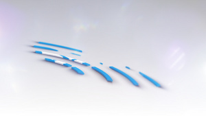 3D三维立体扫描立体水波纹科技logo展现AEcc2014模板15秒视频