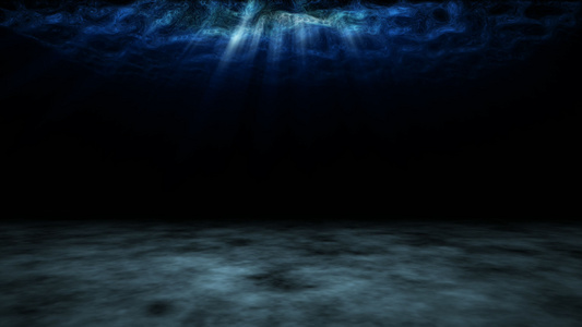 蓝色海底世界视频