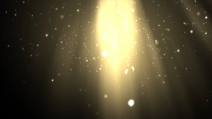 高清金色光束粒子飘落背景视频.mp430秒视频