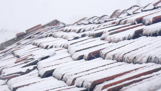 大雪纷飞视频