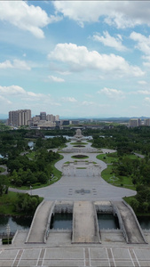 江西抚州城市风光旅游地标建筑 视频