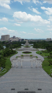 江西抚州城市风光旅游地标建筑 视频