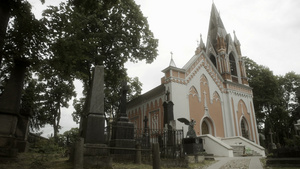 拉索斯公墓的教堂维尼乌斯利图尼亚31秒视频