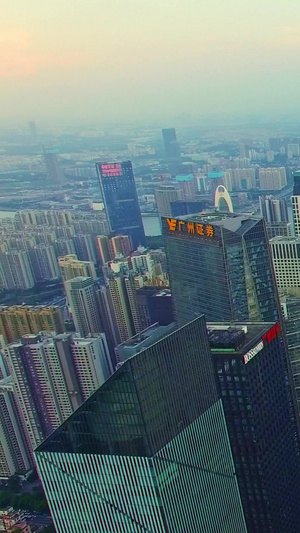 广州CBD航拍新中轴线10秒视频