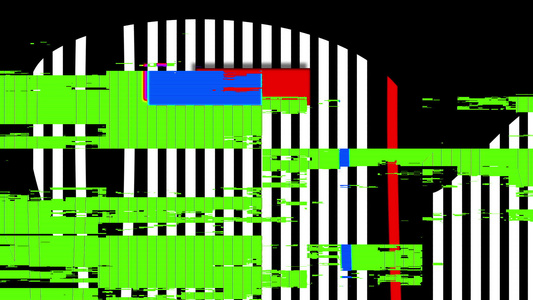 数字电视坏信号传输噪音静态视频