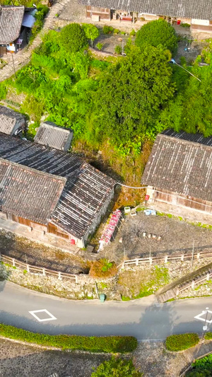 苍南4A风景区碗窑古村全景航拍80秒视频