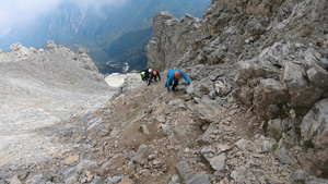 从斯卡拉山顶到希腊奥林匹斯山脊9秒视频