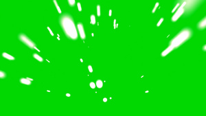 绿色屏幕光束动画20秒视频