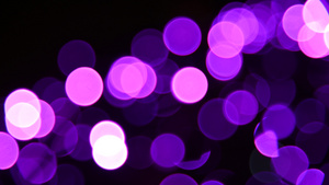 紫色圣诞节灯光背景10秒视频