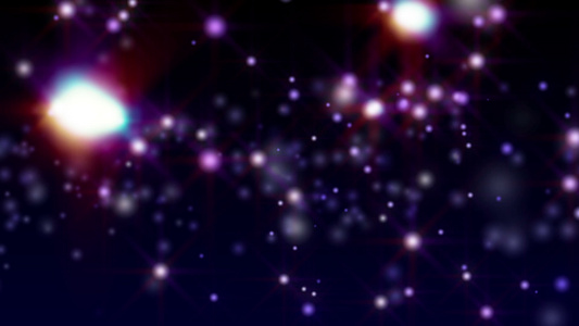 粒子星抽象视频