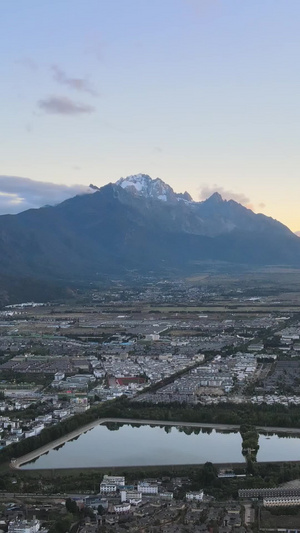 【旅游宣传片】航拍云南玉龙雪山合集公园航拍115秒视频