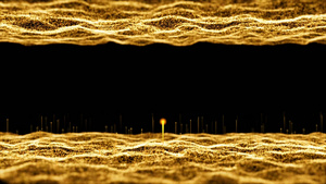 震撼金色粒子15秒视频