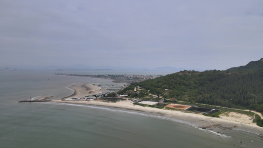 南海茂名海域航拍视频