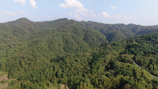 航拍丘陵大山高山森林视频