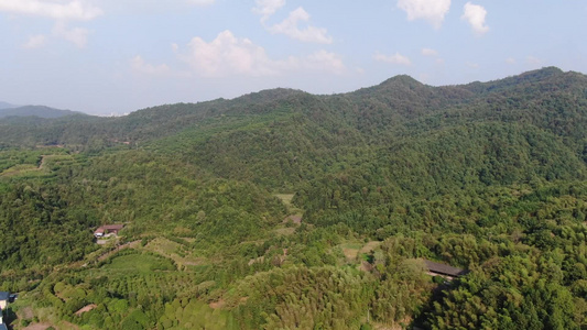 航拍丘陵大山高山森林视频