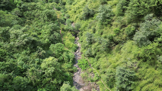 航拍祖国壮丽河山山川山谷视频