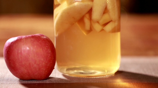 健康养生苹果醋苹果酵素苹果酒酿酒视频