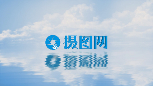 水 元素logoAE模板cc2014视频