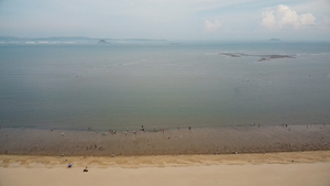 厦门椰风寨沙滩航拍31秒视频