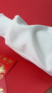 展示新年红包中国文化视频