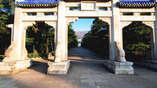 【6分钟】南京秋景 中山陵秋景合集视频