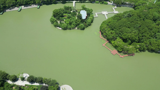 自然风光山川河流风景航拍视频