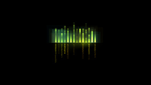 科技矩阵条柱数字随机变化HUD10秒视频