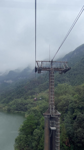 张家界天门山实拍视频