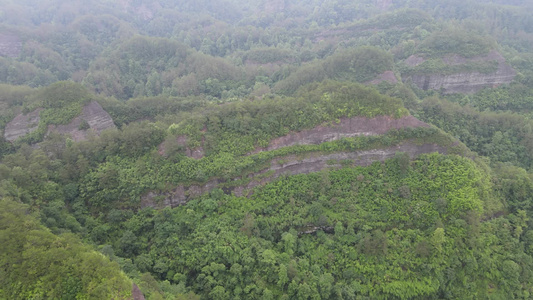 大自然青山绿水自然风光航拍视频