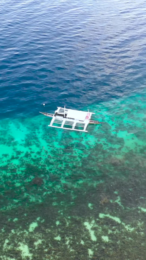 菲律宾薄荷岛海上螃蟹船世界海洋日29秒视频