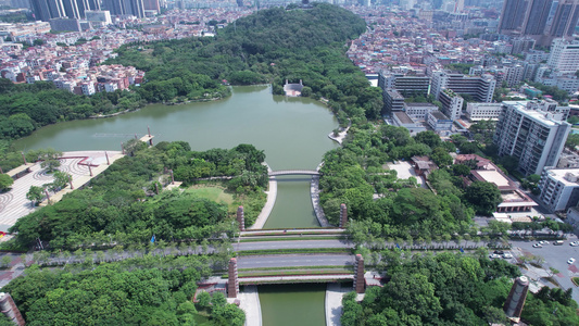 千灯湖景区视频