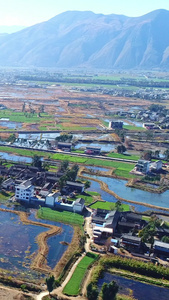 香格里拉田园风光美丽风景视频