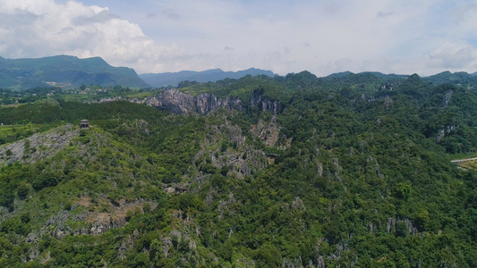 兴文石海景区航拍视频