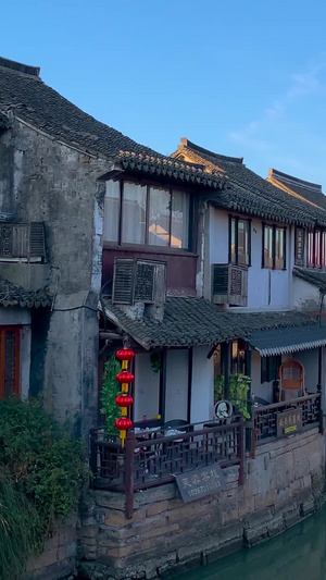 实拍5A级景区西塘古镇小桥流水古建筑视频合集浙江旅游93秒视频